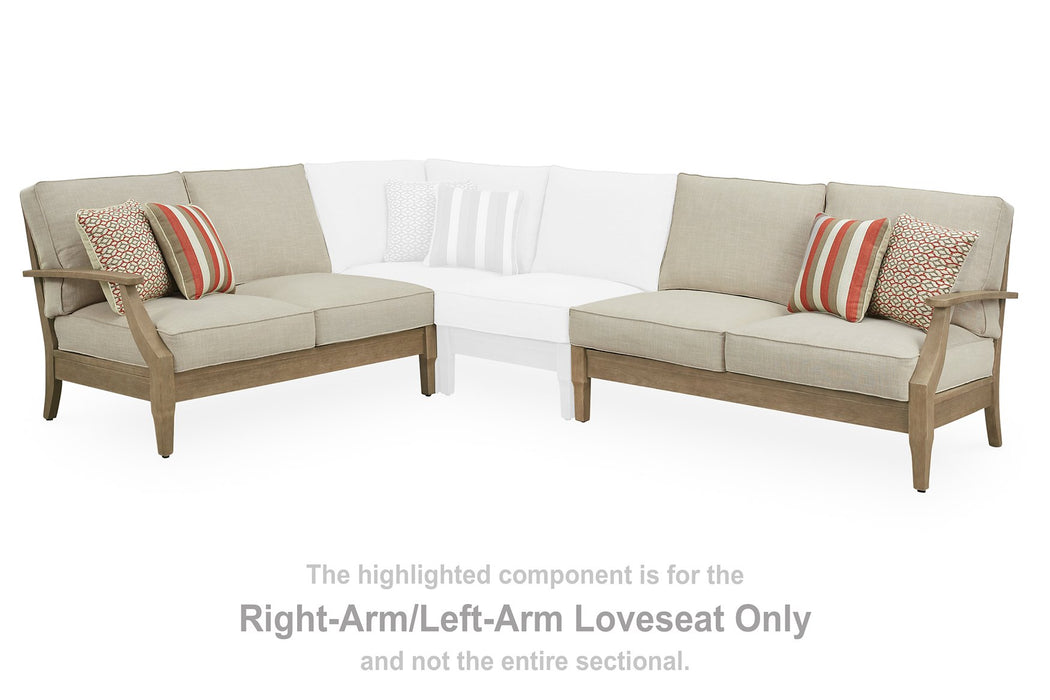 Clare View Outdoor Sectional - Holmwood's Furniture & Design Center (Somersworth, NH)