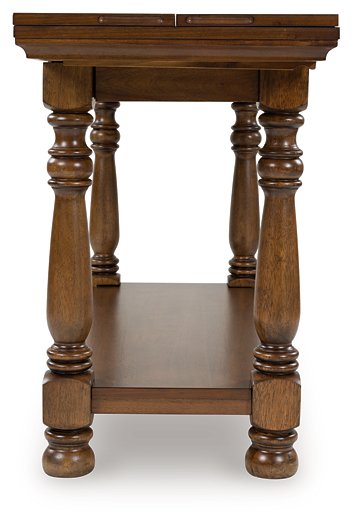 Sturlayne Flip Top Sofa Table - Holmwood's Furniture & Design Center (Somersworth, NH)