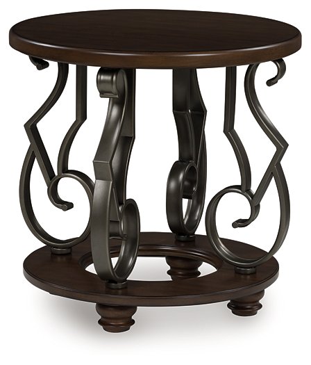 Frallyn End Table - Holmwood's Furniture & Design Center (Somersworth, NH)