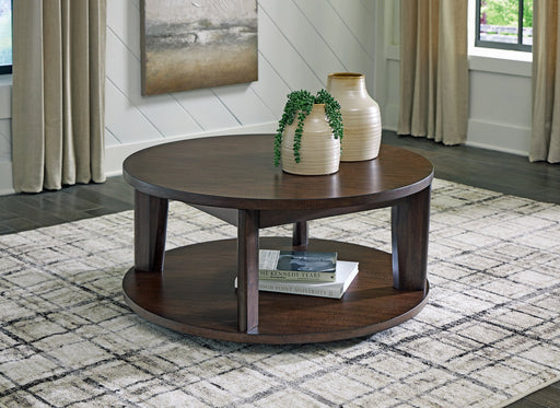 Korestone 2 Coffee Table - Holmwood's Furniture & Design Center (Somersworth, NH)
