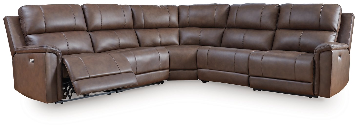 Bleckley Power Reclining Sectional - Holmwood's Furniture & Design Center (Somersworth, NH)