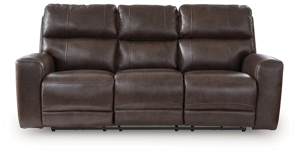 Crossplex Power Reclining Sofa - Holmwood's Furniture & Design Center (Somersworth, NH)