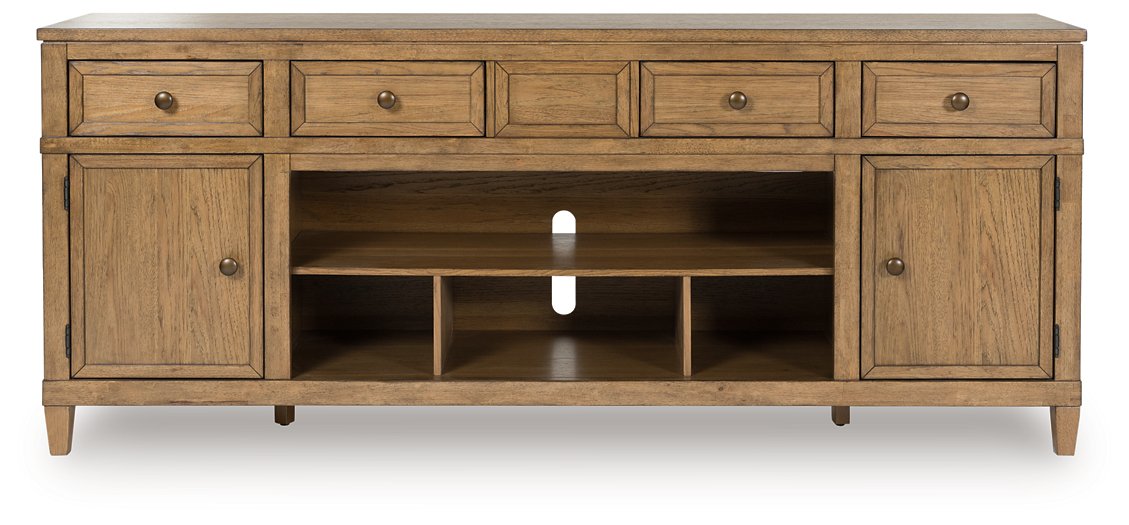 Sharlance 81" TV Stand - Holmwood's Furniture & Design Center (Somersworth, NH)
