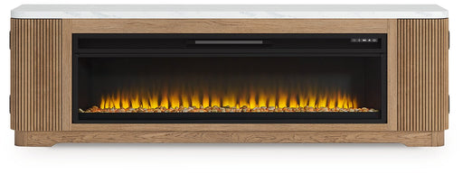 Camdill 80" TV Stand with Electric Fireplace - Holmwood's Furniture & Design Center (Somersworth, NH)