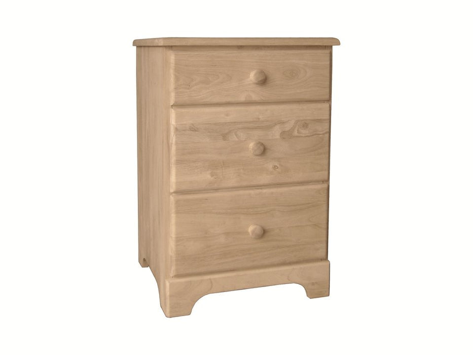Nightstands Jamestown 3-Drawer Night Stand - Holmwood's Furniture & Design Center (Somersworth, NH)