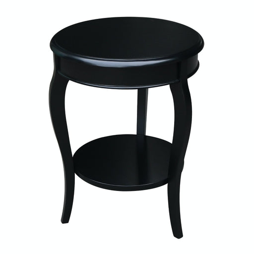 John Thomas Destinations Cambria Accent Table in Solid Black image