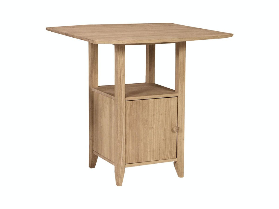 John Thomas Unfinished Dropleaf Bistro Table image