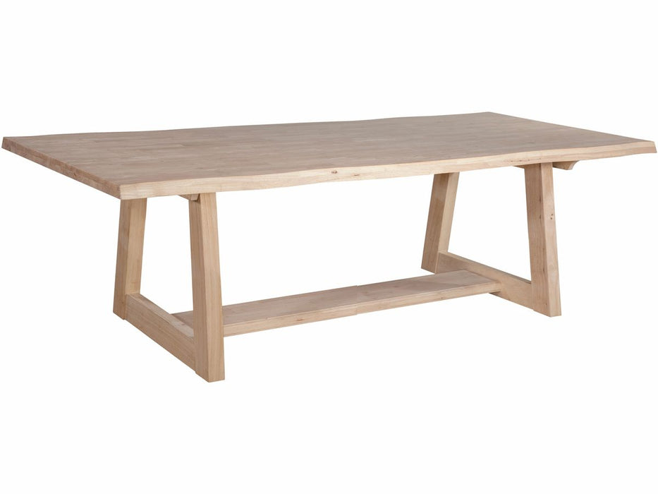 John Thomas Unfinished Live Edge Table Top & Base image