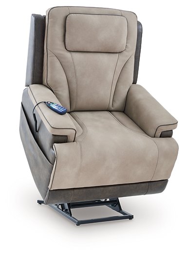 4Z-Peaceful Pause Power Lift Recliner - Holmwood's Furniture & Design Center (Somersworth, NH)
