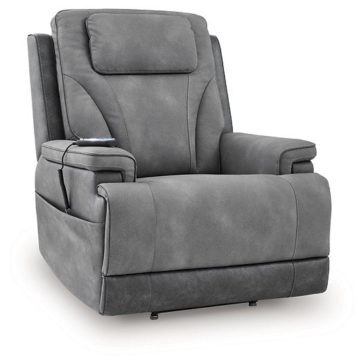 4Z-Peaceful Pause Power Lift Recliner - Holmwood's Furniture & Design Center (Somersworth, NH)