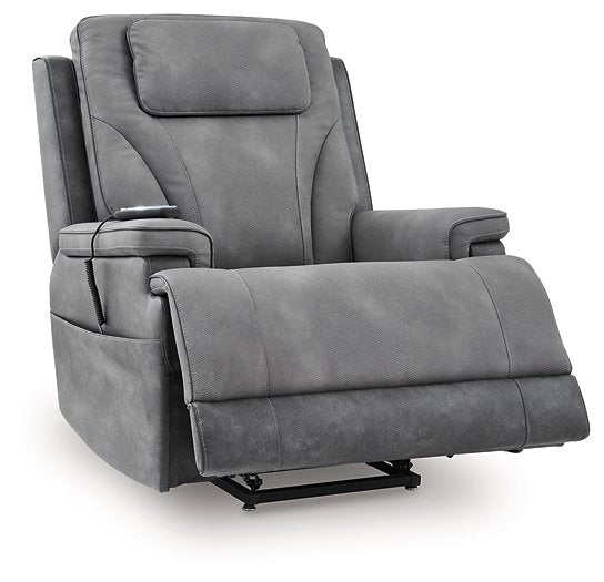 4Z-Peaceful Pause Power Lift Recliner - Holmwood's Furniture & Design Center (Somersworth, NH)