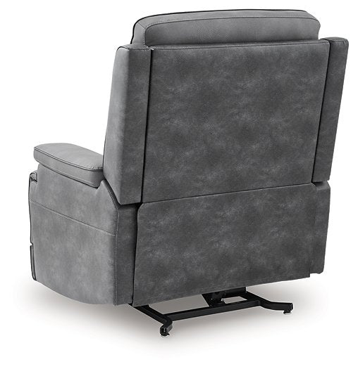 4Z-Peaceful Pause Power Lift Recliner - Holmwood's Furniture & Design Center (Somersworth, NH)