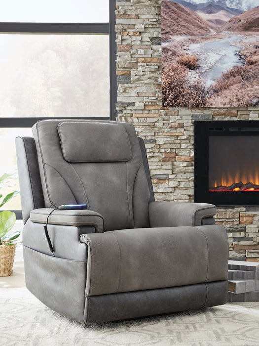 4Z-Peaceful Pause Power Lift Recliner - Holmwood's Furniture & Design Center (Somersworth, NH)