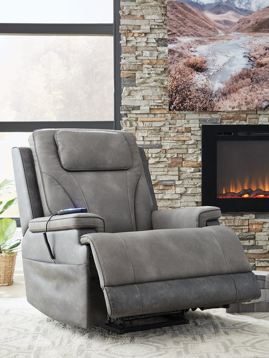 4Z-Peaceful Pause Power Lift Recliner - Holmwood's Furniture & Design Center (Somersworth, NH)