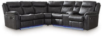 Sultan Meadow Reclining Sectional - Holmwood's Furniture & Design Center (Somersworth, NH)