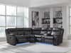 Sultan Meadow Reclining Sectional - Holmwood's Furniture & Design Center (Somersworth, NH)