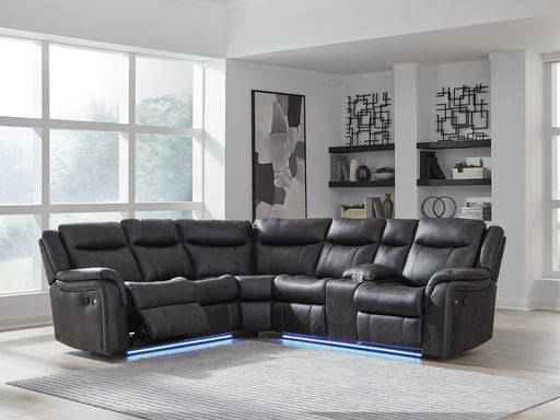 Sultan Meadow Reclining Sectional - Holmwood's Furniture & Design Center (Somersworth, NH)