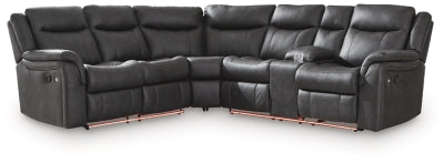 Sultan Meadow Reclining Sectional - Holmwood's Furniture & Design Center (Somersworth, NH)