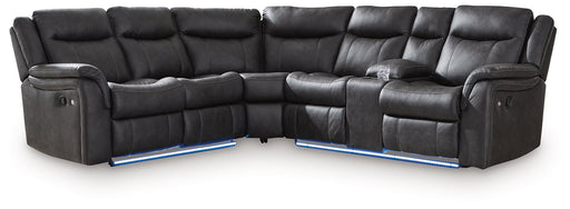 Sultan Meadow Reclining Sectional - Holmwood's Furniture & Design Center (Somersworth, NH)