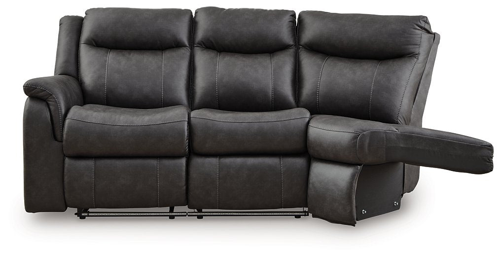 Sultan Meadow Reclining Sectional - Holmwood's Furniture & Design Center (Somersworth, NH)