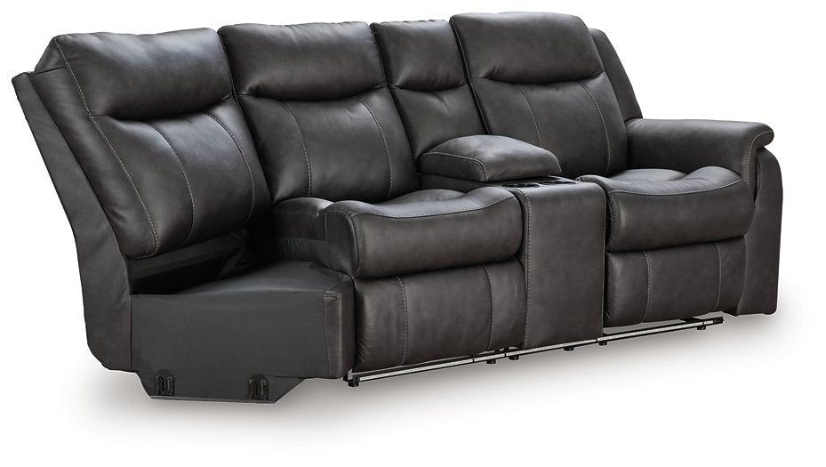 Sultan Meadow Reclining Sectional - Holmwood's Furniture & Design Center (Somersworth, NH)
