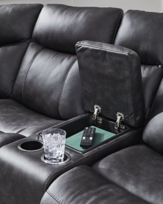 Sultan Meadow Reclining Sectional - Holmwood's Furniture & Design Center (Somersworth, NH)