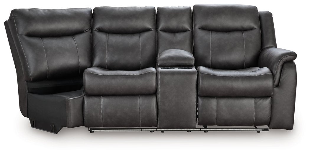 Sultan Meadow Reclining Sectional - Holmwood's Furniture & Design Center (Somersworth, NH)