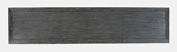 Jofran Gramercy Mid-Century Modern Chevron Four Door 79" Accent Cabinet in Platinum - Holmwood's Furniture & Design Center (Somersworth, NH)