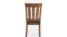 Jofran Cannon Valley Chair with Upholstered Seat in Medium Cool Tones (Set of 2) - Holmwood's Furniture & Design Center (Somersworth, NH)