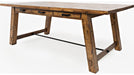 Jofran Cannon Valley Trestle Dining Table in Medium Cool Tones - Holmwood's Furniture & Design Center (Somersworth, NH)