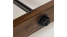 Jofran Cannon Valley Trestle Dining Table in Medium Cool Tones - Holmwood's Furniture & Design Center (Somersworth, NH)