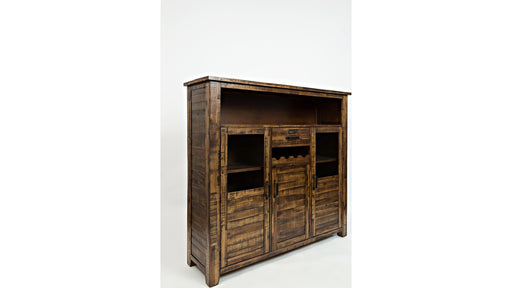 Jofran Cannon Valley Wine Cabinet in Medium Cool Tones - Holmwood's Furniture & Design Center (Somersworth, NH)