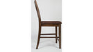 Jofran Cannon Valley Upholstered Back Counter Stool in Medium Cool Tones (Set of 2) - Holmwood's Furniture & Design Center (Somersworth, NH)