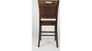 Jofran Cannon Valley Upholstered Back Counter Stool in Medium Cool Tones (Set of 2) - Holmwood's Furniture & Design Center (Somersworth, NH)