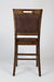 Jofran Cannon Valley Upholstered Dining Chair in Dark Brown (Set of 2) - Holmwood's Furniture & Design Center (Somersworth, NH)
