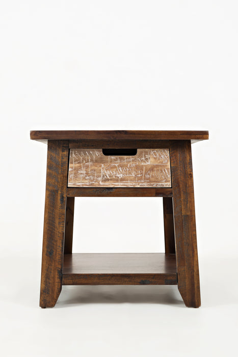 Painted Canyon End Table
