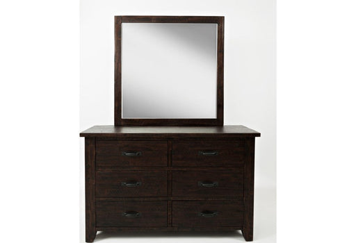 Jofran Jackson Lodge Studio Mirror in Distressed - Holmwood's Furniture & Design Center (Somersworth, NH)
