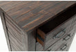 Jofran Jackson Lodge 5 Drawer Chest in Distressed - Holmwood's Furniture & Design Center (Somersworth, NH)