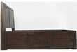 Jofran Jackson Lodge Twin Panel Storage Bed in Distressed - Holmwood's Furniture & Design Center (Somersworth, NH)