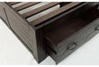 Jofran Jackson Lodge Twin Panel Storage Bed in Distressed - Holmwood's Furniture & Design Center (Somersworth, NH)