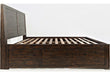 Jofran Jackson Lodge Queen Panel Storage Bed in Distressed - Holmwood's Furniture & Design Center (Somersworth, NH)