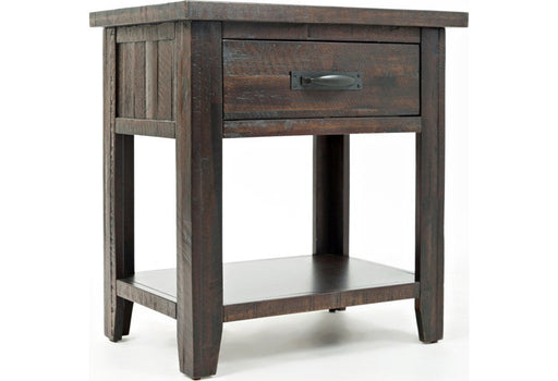 Jofran Jackson Lodge Studio Nightstand in Distressed - Holmwood's Furniture & Design Center (Somersworth, NH)