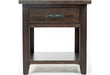 Jofran Jackson Lodge Studio Nightstand in Distressed - Holmwood's Furniture & Design Center (Somersworth, NH)