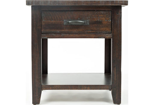 Jofran Jackson Lodge Studio Nightstand in Distressed - Holmwood's Furniture & Design Center (Somersworth, NH)