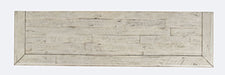 Jofran Rustic Shores 54" Coastal Distressed Acacia Four-Door Credenza Cabinet in Scrimshaw Cream - Holmwood's Furniture & Design Center (Somersworth, NH)