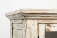 Jofran Rustic Shores 70" Coastal Distressed Acacia Six-Door Accent Cabinet in Scrimshaw Cream - Holmwood's Furniture & Design Center (Somersworth, NH)