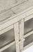 Jofran Rustic Shores 70" Coastal Distressed Acacia Six-Door Sideboard Cabinet in Scrimshaw Cream - Holmwood's Furniture & Design Center (Somersworth, NH)