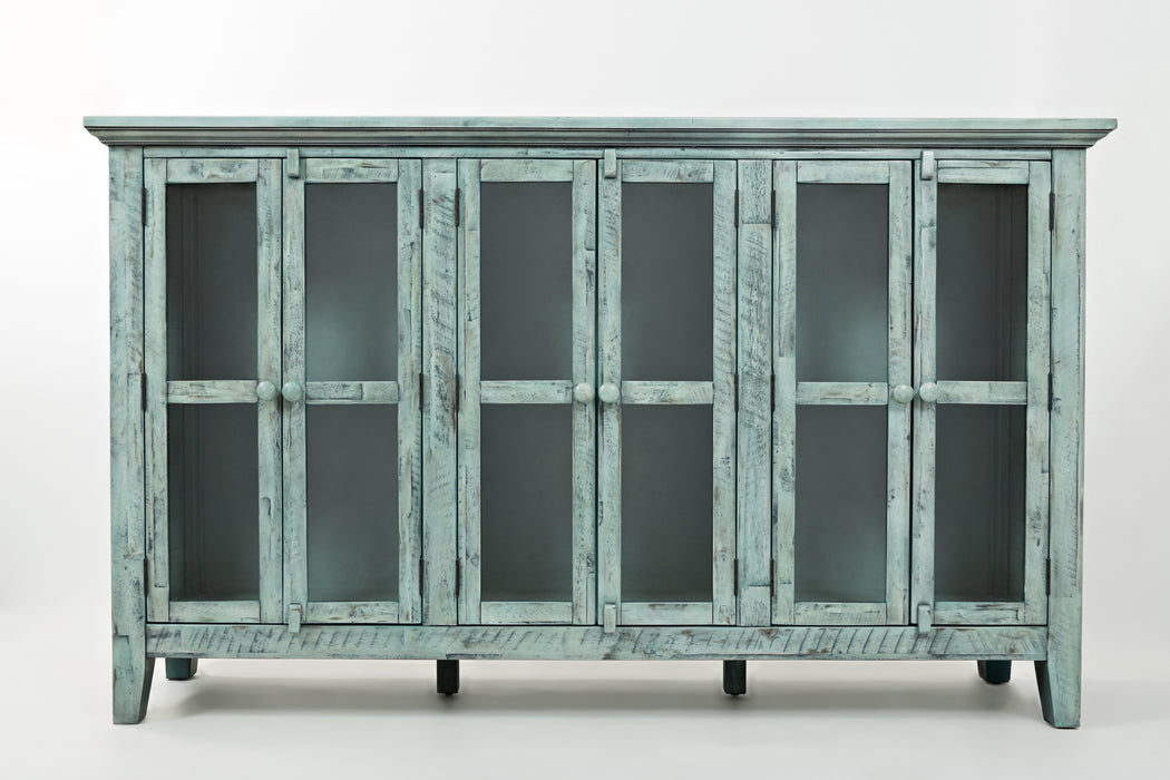 Rustic Shores 6 Door High Cabinet