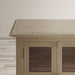 Jofran Rustic Shores 54" Coastal Distressed Acacia Four-Door Credenza Cabinet in Watch Hill Brown-Grey - Holmwood's Furniture & Design Center (Somersworth, NH)