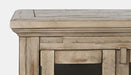 Jofran Rustic Shores 70" Coastal Distressed Acacia Six-Door Sideboard Cabinet in Watch Hill Brown-Grey - Holmwood's Furniture & Design Center (Somersworth, NH)